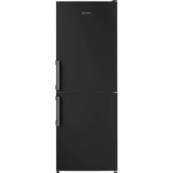 INDESIT IB55532BUK 153cm Tall Freestanding Low Frost Static Fridge Freezer - Black