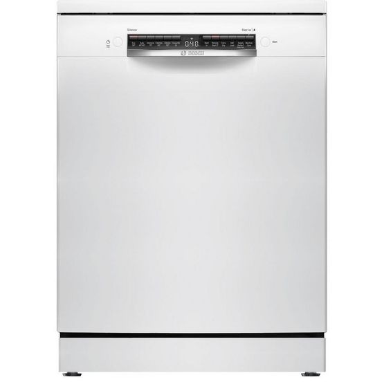 BOSCH SMS4EKW06G Series 4 Freestanding 60cm Dishwasher - White
