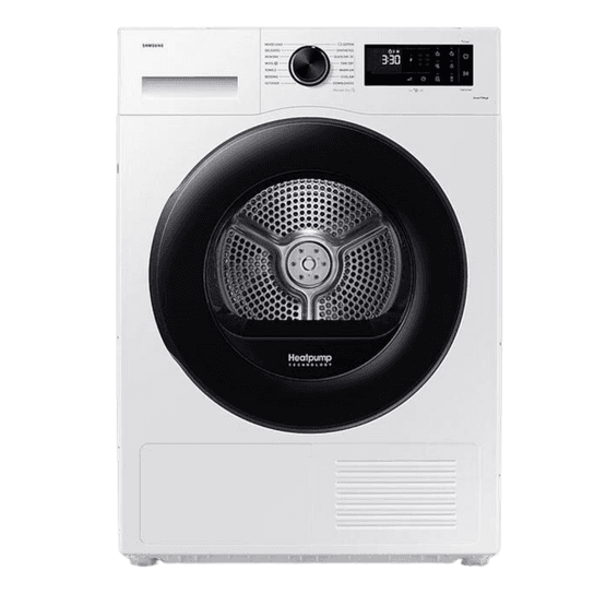 SAMSUNG DV90CGC0A0AE 9kg Heat Pump Tumble Dryer - White
