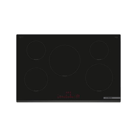 BOSCH PIV831HB1E 80.2cm 5 Zone Induction Hob - Black