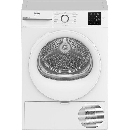 BEKO BMN3T3823W 8Kg Heat Pump Tumble Dryer White