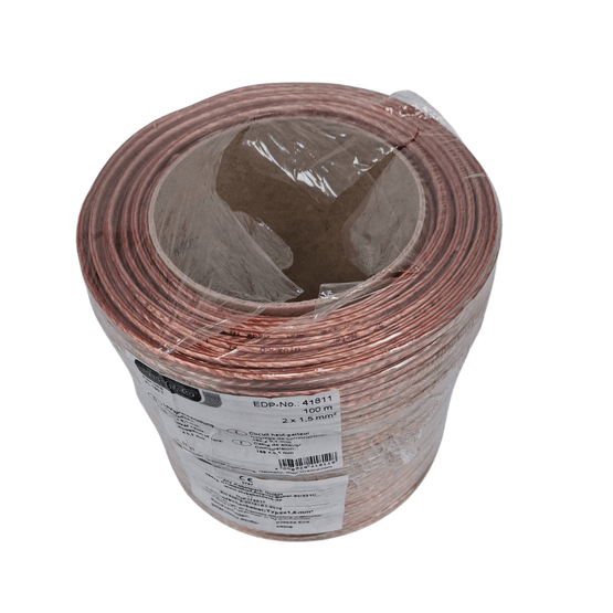 Vivanco 189 Strand Speaker Cable VIV-HPFL150 edp 41811 Drum