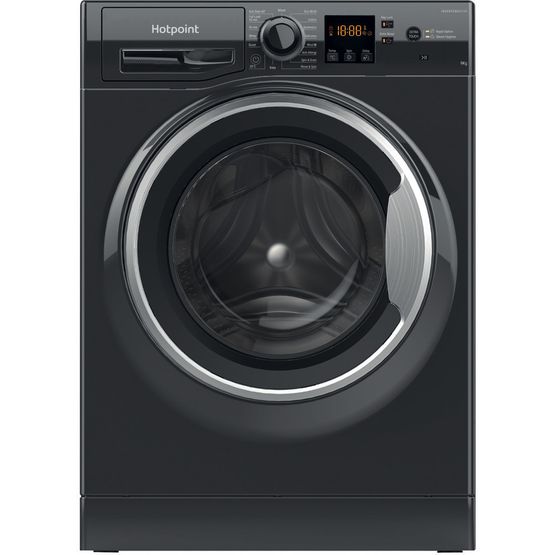 HOTPOINT NSWF946BSUK 9kg 1400rpm Washing Machine BLACK