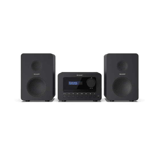 SHARP XL-B520D DAB+ Hi-Fi Micro System - Black