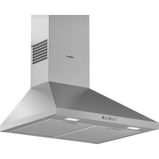 BOSCH DWP64BC50B Series 2 60cm Wall-Mounted Cooker Hood - Stainless Steel