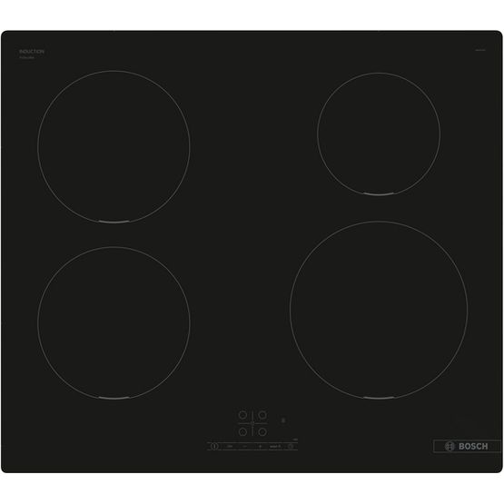 BOSCH PUE611BB5B Series 4 60cm 4 Zone Induction Hob - Black