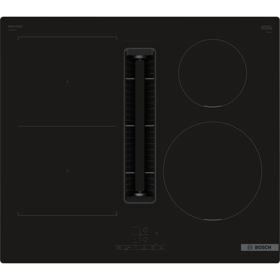 BOSCH PVS611B16E Series 4 60cm Induction Venting Hob - Black