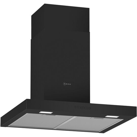 NEFF N 30, Wall-Mounted Cooker Hood, 60 cm, Black D62BBC0S0B