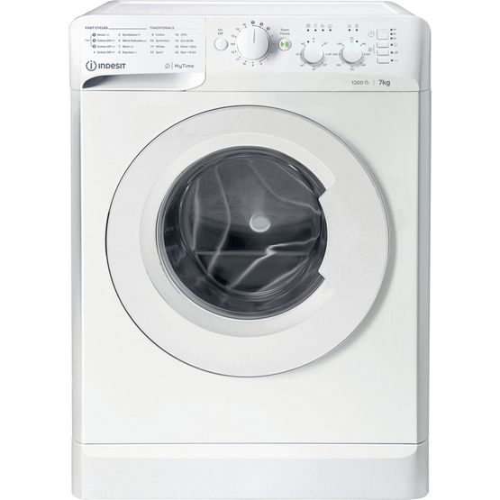 INDESIT MTWC71252WUK MyTime Washing Machine White 7kg 1200rpm