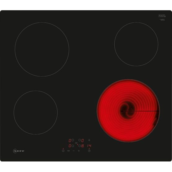 NEFF T16NBE1L N50 Electric Hob 60cm Black
