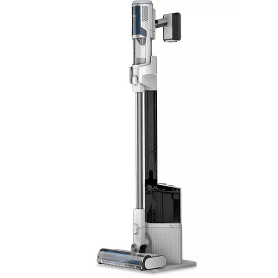 SHARK BU3521UK Clean &amp; Empty Cordless Vacuum Cleaner &amp; Auto-Empty System - 40 Minutes Run Time - White