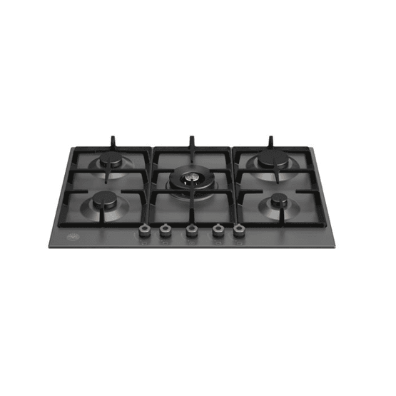 BERTAZZONI P755CPRONE Pro Series 75cm Gas Hob &amp; Wok Burner - Matt Black