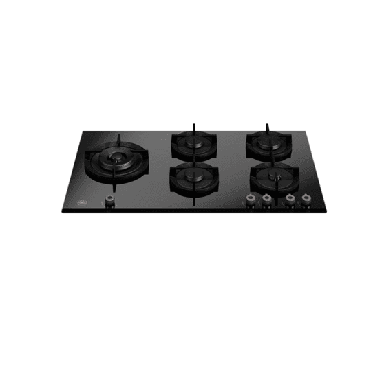 BERTAZZONI P905LPROGNE Pro Series 90cm Gas on Glass Hob with Left Wok