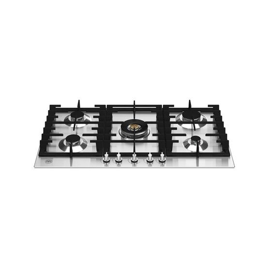 BERTAZZONI P905CMODX Modern Series 90cm Gas Hob with Central Wok Burner Stainless Steel
