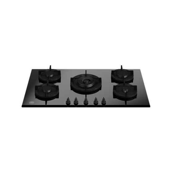 BERTAZZONI P905CMODGNE Pro Series 90cm Gas on Glass hob with Central Wok