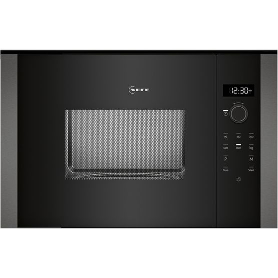 NEFF HLAWD23G0B N50 Built-In 60cm Microwave Oven - Graphite Grey