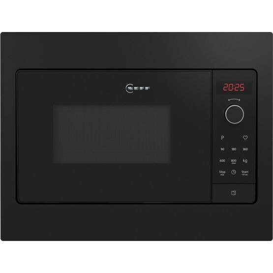 NEFF HLAWG25S3B N30 Built-In 50cm Microwave Oven - Black