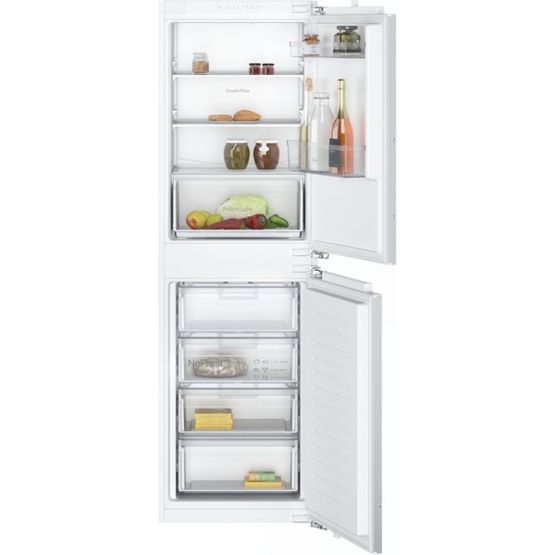 NEFF KI7851FE0G N30 Built-In 50/50 Fridge Freezer - Flat Hinge