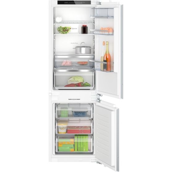 NEFF KI7863DD0G N70 Built-In 60/40 Fridge Freezer - Soft Close Flat Hinge
