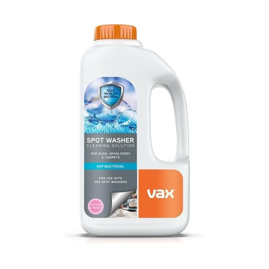 VAX 19142885 Spotwash Antibacterial Solution 1.5L COTTON &amp; PEONY