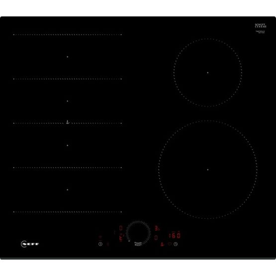 NEFF T66FHE4L0 N70 60cm Flex Induction Hob 4 Zones - Black