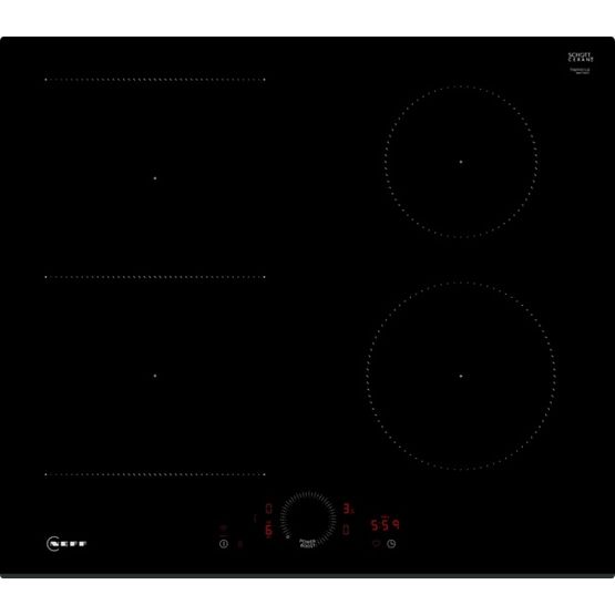 NEFF T56FHS1L0 N70 Induction 60cm 4 Zone Hob - Black
