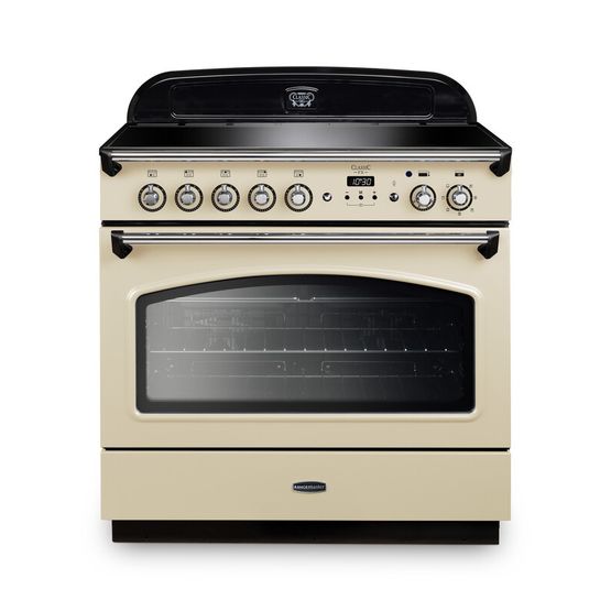 RANGEMASTER CLAS90FXEICR/C Classic FX 90cm Induction Cream/Chrome
