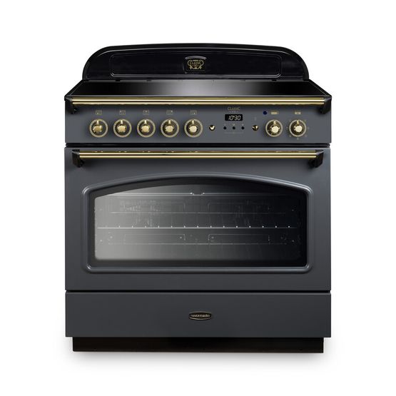 RANGEMASTER CLAS90FXEISL/B Classic FX 90cm Induction Slate/Brass