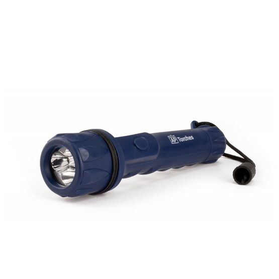 3 LED Rubber Torch A50862 Dark Blue