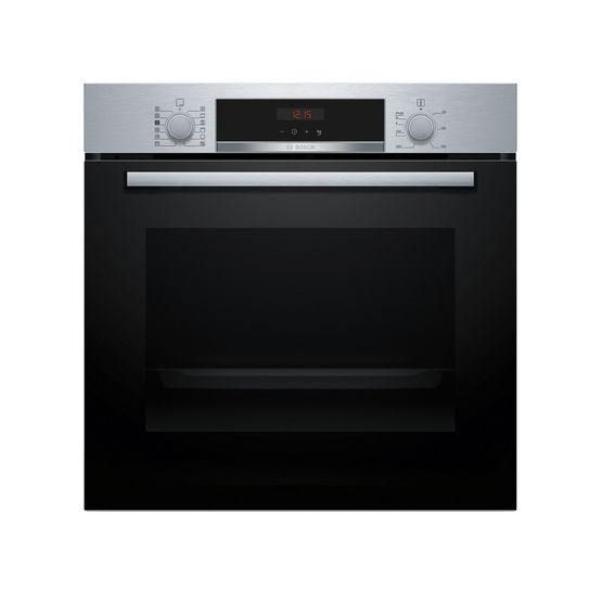 BOSCH HQA534BS3B 60cm Built In Electric Single Oven Stainless Steel