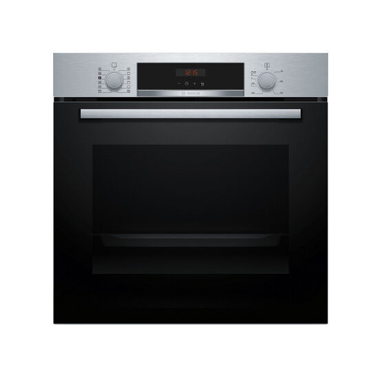 BOSCH HQA574BS3B 59.4cm Built In Electric Single Oven - Stainless Steel