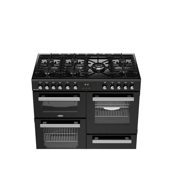 Buy BELLING 444411799 Cookcentre 100cm Dual Fuel Range Cooker - Black ...