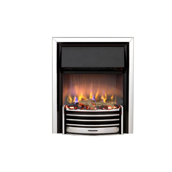 Dimplex Lerwick Chrome Optiflame 3D LER20CH3D Electric Inset Fire