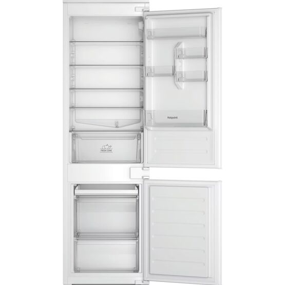HOTPOINT HTC18D011A1 Built-In Frost Free Fridge Freezer - White