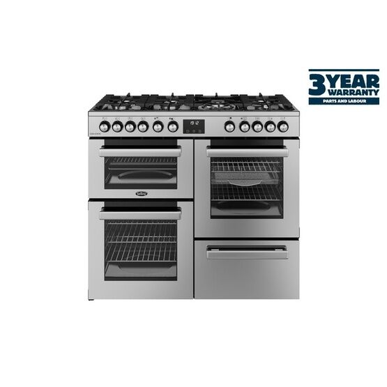 BELLING 444411800 Cookcentre 100DF Range Stainless Steel