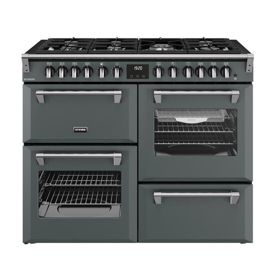STOVES 444411861 Richmond 110cm Dual Fuel Range Cooker - Anthracite
