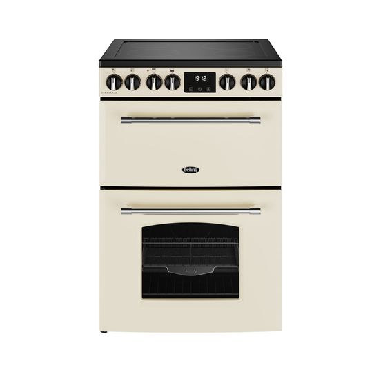 BELLING 444411811 Farmhouse 60cm Electric Cooker Cream