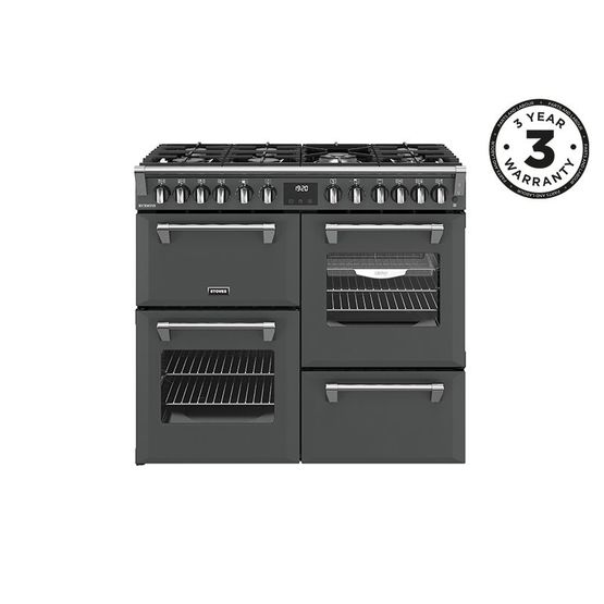 STOVES 444411855 Richmond 100cm Dual Fuel Range - Anthracite