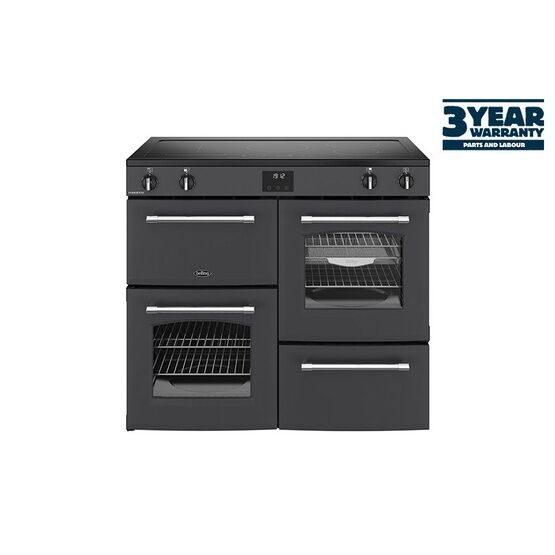 BELLING 444411831 Farmhouse 100cm Induction Touch Range - Anthracite