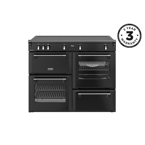STOVES 444411865 Richmond 110cm Induction Range Touch Controls - Black