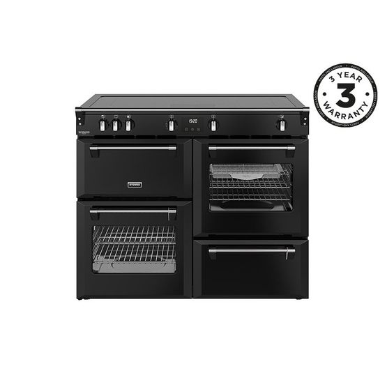STOVES 444411880 Richmond Deluxe 110cm Zoneless Range - Black