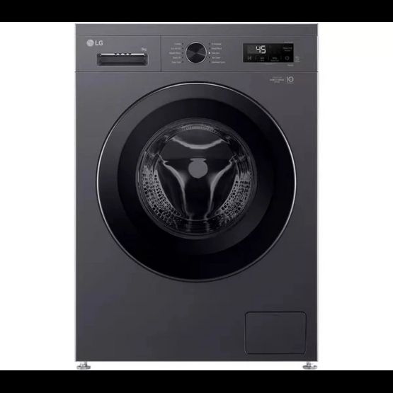 LG F4X1009NMK 9kg 1400 Spin Washing Machine - Slate Grey