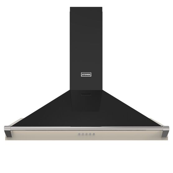 STOVES 444411661 Richmond 110PYR Pyramid Chimney Hood Classic Cream