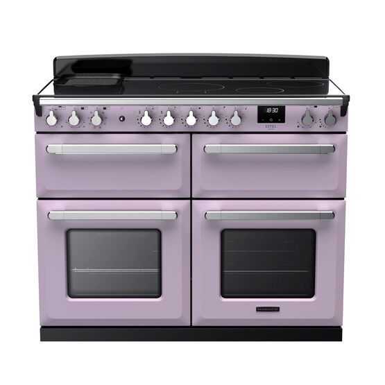 RANGEMASTER ESDLB110EIPHTH/CM1 Estel Deluxe 110cm Induction Range Cooker - Heather with Chrome Trim