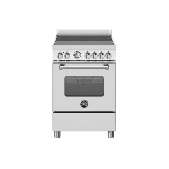 Bertazzoni Master 60cm Range Cooker Single Oven Induction Stainless Steel MAS64I1EXC2