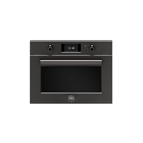 Bertazzoni F457PROVTN Pro Series TFT Touch Display 45cm Combi-Steam Oven Matt Black