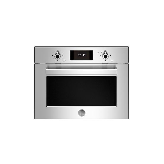 Bertazzoni F457PROVTX Professional Series TFT Touch Display 45cm Combi-Steam Oven Stainless Steel