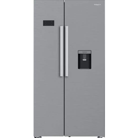 HOTPOINT HPG26583WXP4UK American Fridge Freezer + Water Dispenser - Silver