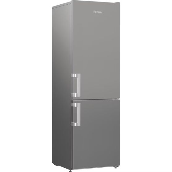 INDESIT IKNS1261S4UK 55cm 60/40 Fridge Freezer - Silver