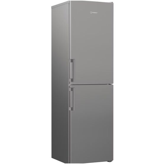 INDESIT IKNH1261S4UK No Frost 50/50 Fridge Freezer - Silver